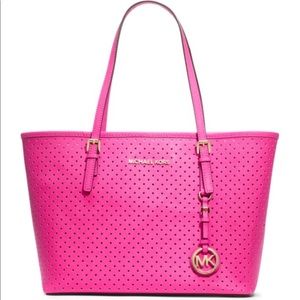 Authentic MK Perforated Tote